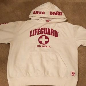 Lifeguard jacket, worn twice size Large